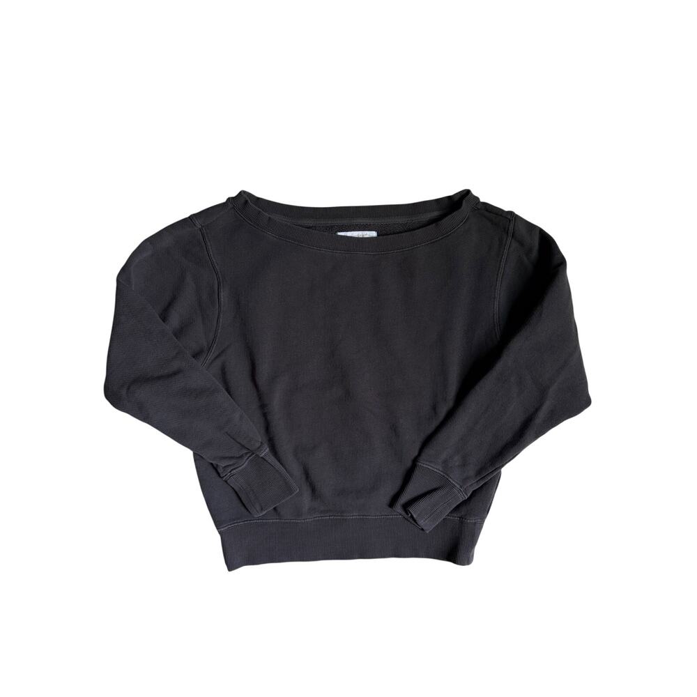 Spiritual Gangster La Vida Off the Shoulder Cotton French Terry Sweatshirt - XS - Picture 5 of 8